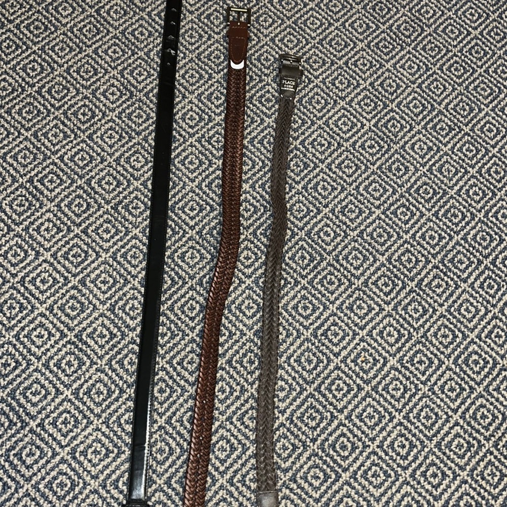 rare belts 3 pack for young boys